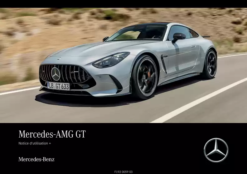 Catalogue Mercedes Benz à Béni Mellal | Mercedes amg gt coupe 2026 juin c192 mbux notice d utilisation 1 | 2026-04-01T00:00:00.000Z - 2026-04-15T00:00:00.000Z