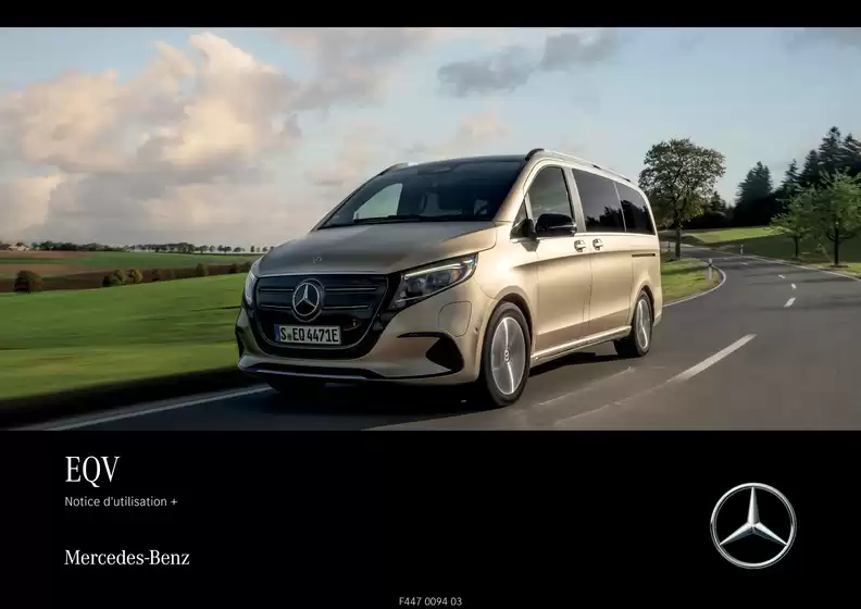 Catalogue Mercedes Benz à Béni Mellal | Mercedes eqv monospace 2025 juillet e447 mbux notice d utilisation 1 | 2026-04-01T00:00:00.000Z - 2026-04-15T00:00:00.000Z