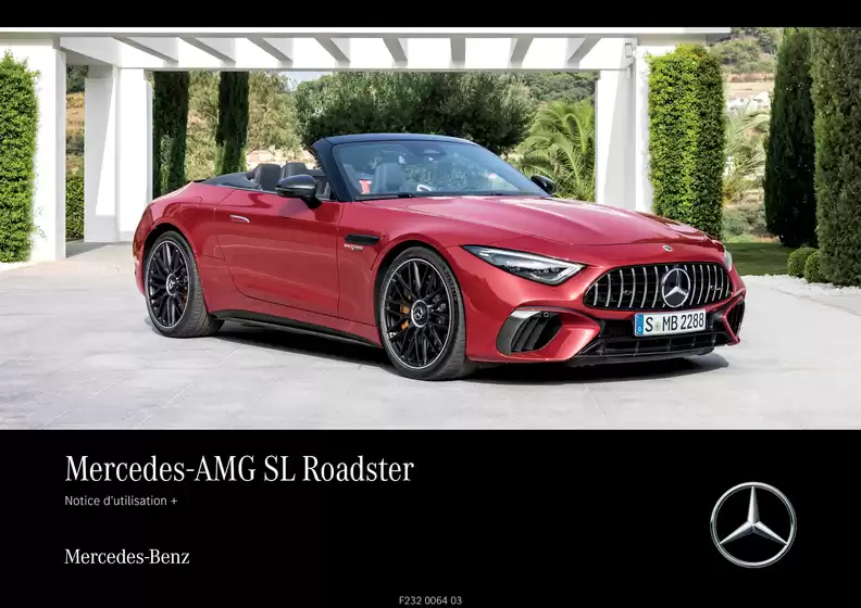 Catalogue Mercedes Benz à Béni Mellal | Mercedes amg sl roadster 2026 juin r232 mbux notice d utilisation 1 | 2026-04-01T00:00:00.000Z - 2026-04-15T00:00:00.000Z