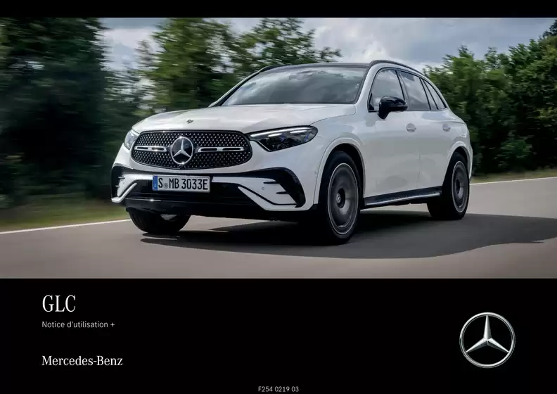 Catalogue Mercedes Benz | Mercedes glc suv 2026 juin x254 mbux notice d utilisation 1 | 2026-04-04T00:00:00.000Z - 2026-04-18T00:00:00.000Z