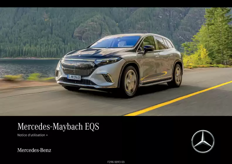 Catalogue Mercedes Benz | Mercedes maybach eqs suv 2026 juillet z296 mbux notice d utilisation 1 | 2026-04-23T00:00:00.000Z - 2026-05-07T00:00:00.000Z