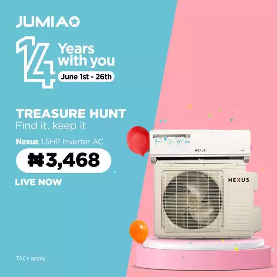 Catalogue Jumia à Guelmim | Offres spéciales pour vous | 2026-06-01T00:00:00.000Z - 2026-06-26T00:00:00.000Z