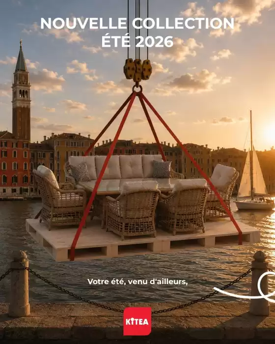 Catalogue KITEA | Offres spéciales attractives pour tous | 2026-06-01T00:00:00.000Z - 2026-08-31T00:00:00.000Z