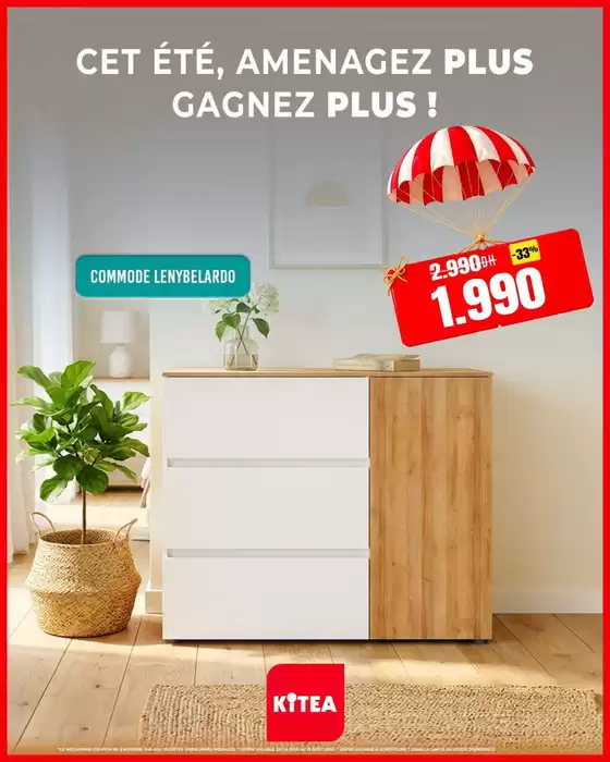 Catalogue KITEA | Offres spéciales pour vous | 2026-06-16T00:00:00.000Z - 2026-08-31T00:00:00.000Z