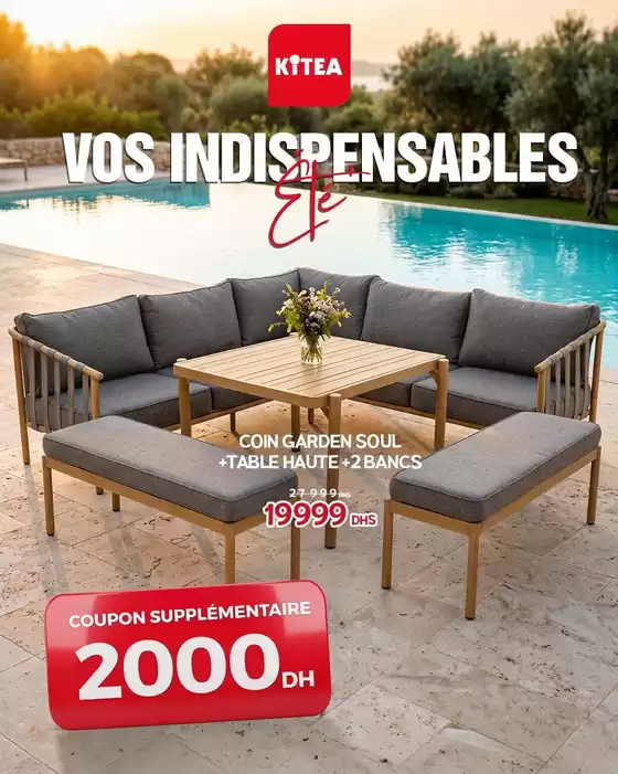 Catalogue KITEA | Offres et promotions actuelles | 2026-06-01T00:00:00.000Z - 2026-08-31T00:00:00.000Z