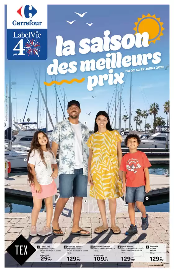 Catalogue Carrefour | Meilleures offres pour les chasseurs de bonnes affaires | 2026-07-02T00:00:00.000Z - 2026-07-22T00:00:00.000Z