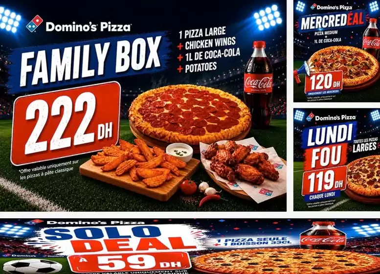 Catalogue Domino's Pizza | Offre | 2026-07-24T00:00:00.000Z - 2026-08-10T00:00:00.000Z