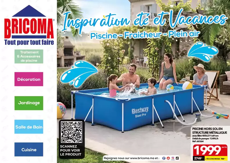 Catalogue Bricoma | Brochure speciale ete 2026 2 | 2026-08-19T00:00:00.000Z - 2026-09-02T00:00:00.000Z