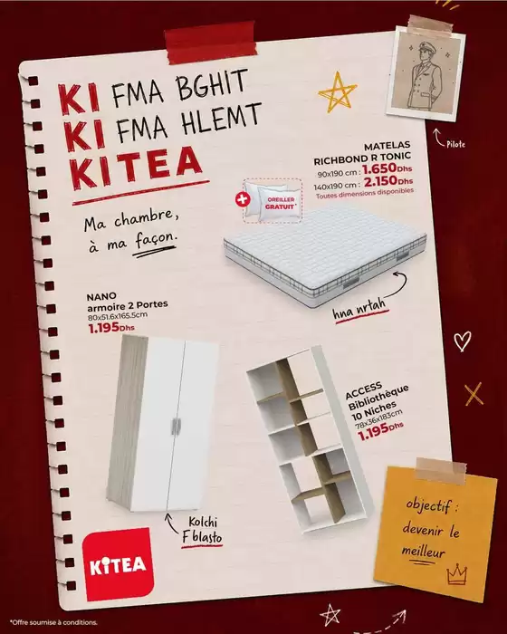 Catalogue KITEA à Inezgane | Catalogue KITEA | 2026-09-20T00:00:00.000Z - 2026-10-04T00:00:00.000Z