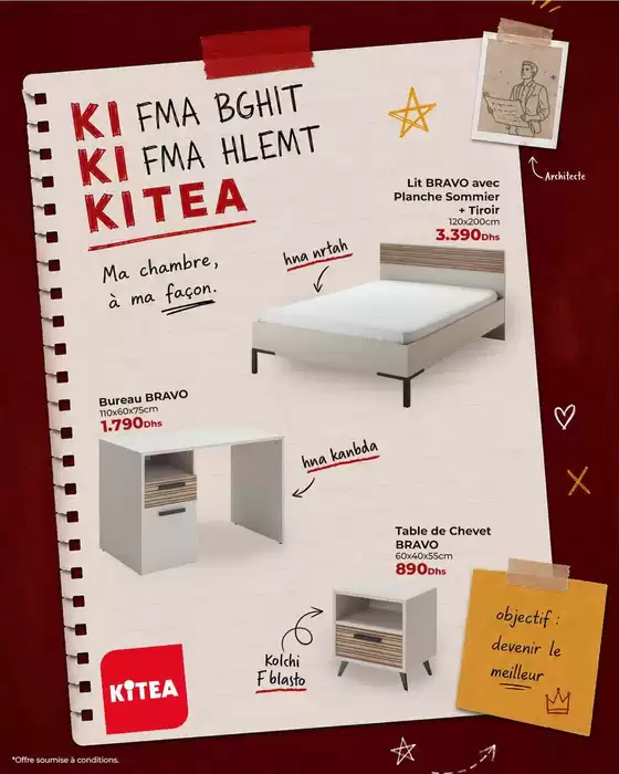 Catalogue KITEA à Berkane | Nos meilleures bonnes affaires | 2026-09-27T00:00:00.000Z - 2026-10-11T00:00:00.000Z