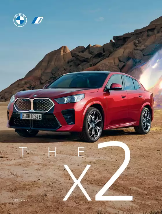 Каталог на BMW | BMW THE X2 | 2026-06-12T00:00:00.000Z - 2026-12-31T00:00:00.000Z