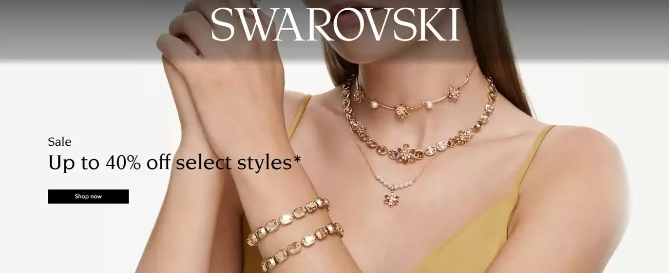 Каталог на Swarovski в Костенец | Sale Up to 40% off select styles | 2026-06-17T00:00:00.000Z - 2026-07-01T00:00:00.000Z