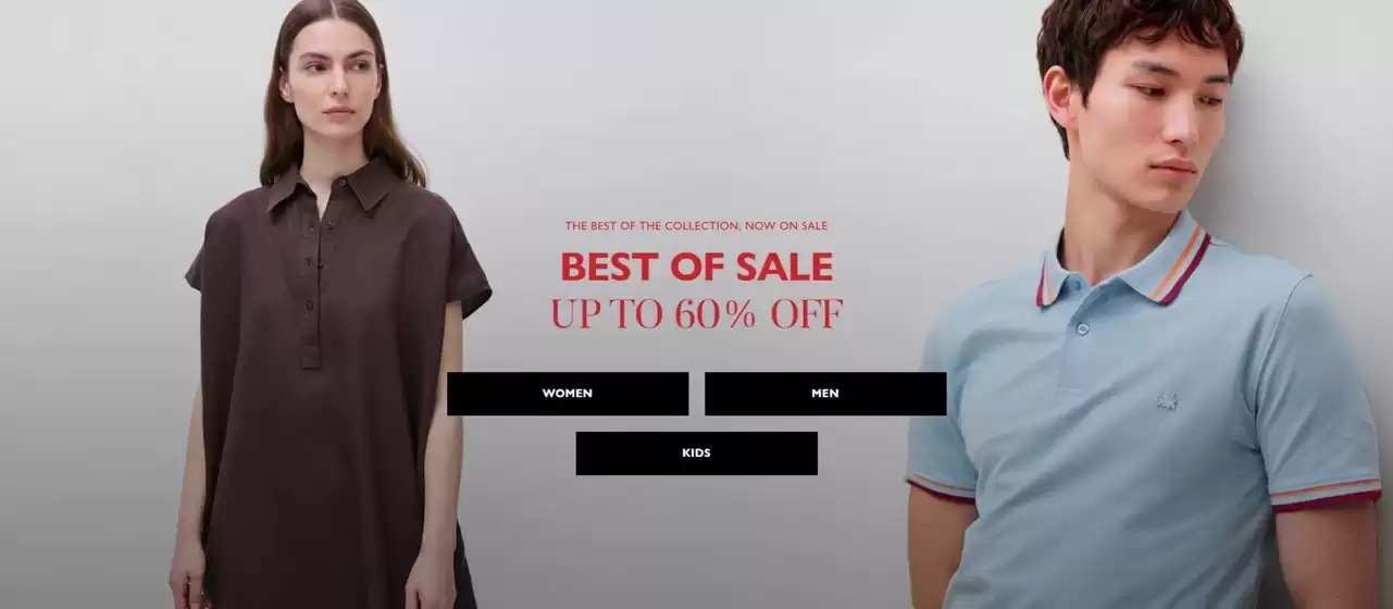 Каталог на United Colors of Benetton в Благоевград | BEST OF SALE UP TO 60% OFF | 2026-07-16T00:00:00.000Z - 2026-07-29T00:00:00.000Z