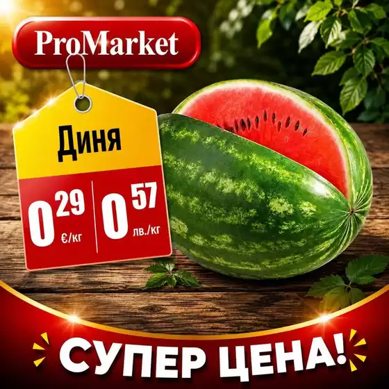 Каталог на ПроМаркет в Плевен | СУПЕР ЦЕНА! | 2026-07-24T00:00:00.000Z - 2026-07-29T00:00:00.000Z