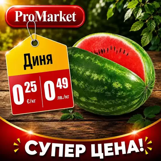 Каталог на ПроМаркет в Стара Загора | СУПЕР ЦЕНА! | 2026-08-07T00:00:00.000Z - 2026-08-12T00:00:00.000Z