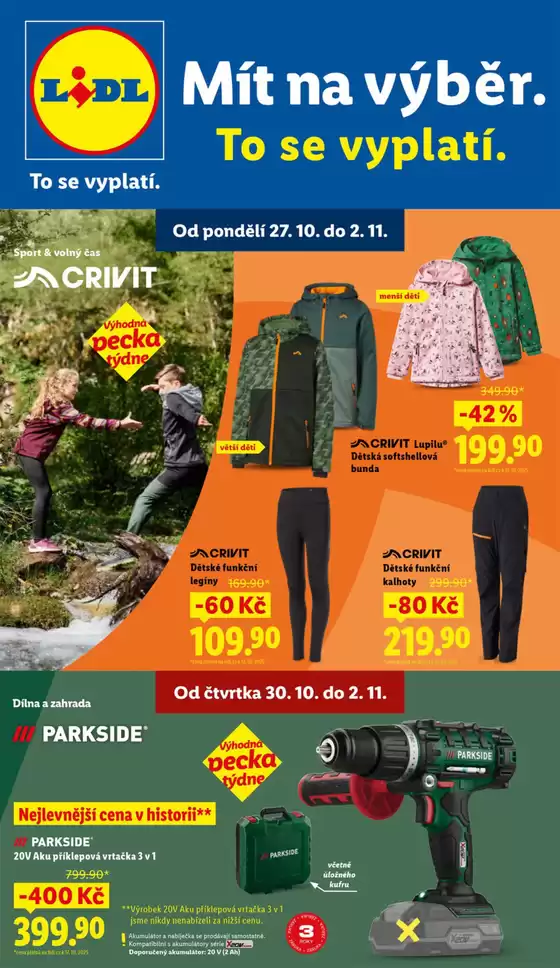 Speciální nabídky pro vás