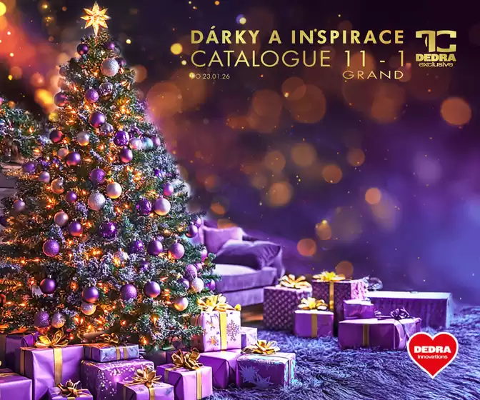 Dedra katalog v Holešov | Katalog Dárky a inspirace | 2025-11-01T00:00:00.000Z - 2026-01-23T00:00:00.000Z