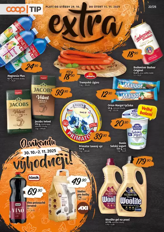 Coop katalog v Hlinsko | Exkluzivní výhodné nabídky | 2025-10-29T00:00:00.000Z - 2025-11-11T00:00:00.000Z