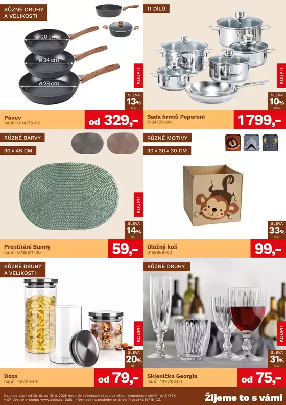 ASKO NÁBYTEK - Bytové doplňky za skvělé ceny