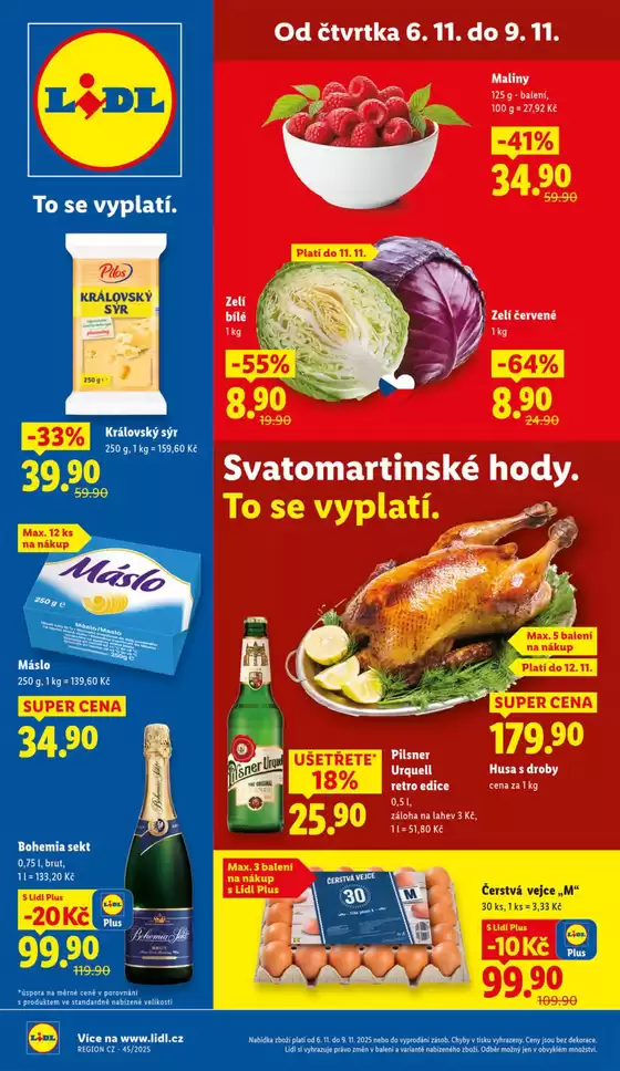 Lidl katalog v Chomutov | Top nabídky a slevy | 2025-10-30T00:00:00.000Z - 2025-11-09T00:00:00.000Z