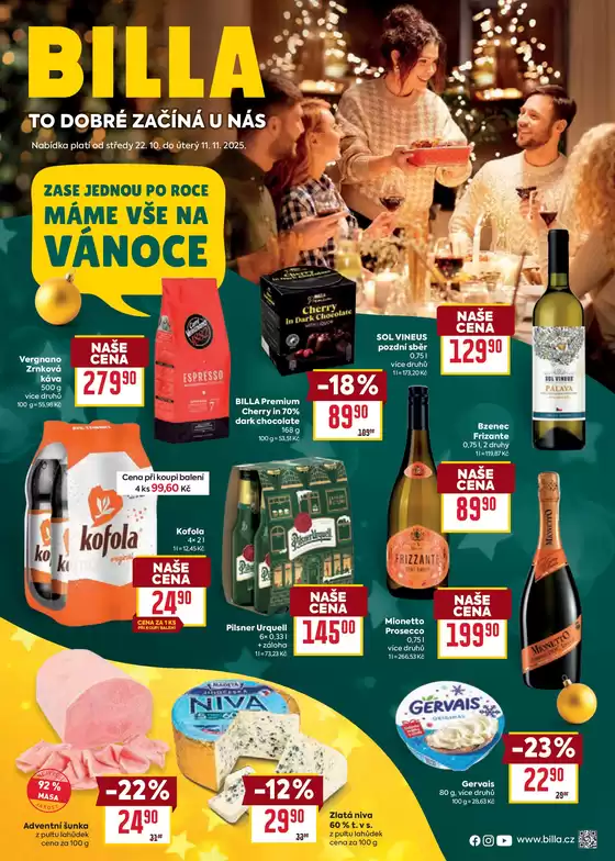 Billa Katalog: Vánoční nabídka