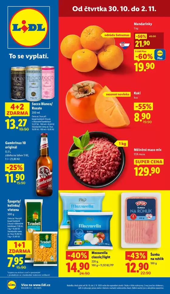 Lidl katalog v Hradec Králové | Akční leták OD ČTVRTKA | 2025-10-23T00:00:00.000Z - 2025-11-02T00:00:00.000Z