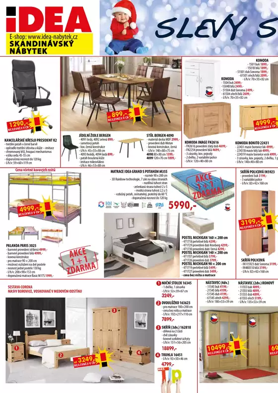 IDEA nábytek Aktuální leták