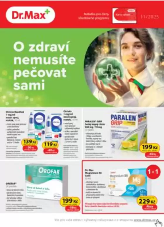 Dr. Max katalog v Liberec | Dr. Max leták 11-25 | 2025-11-01T00:00:00.000Z - 2025-11-30T00:00:00.000Z