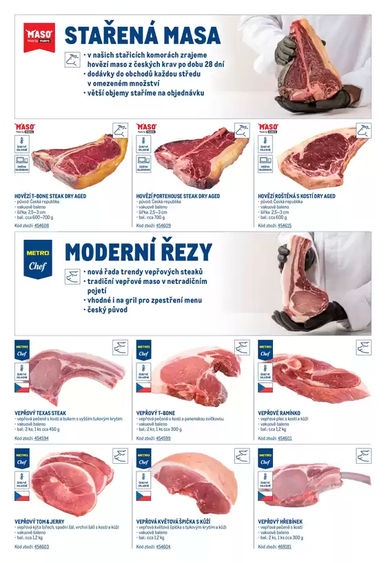 Makro katalog v Mnichovo Hradiště | Stařená masa a moderní řezy | 2025-11-01T00:00:00.000Z - 2025-11-15T00:00:00.000Z