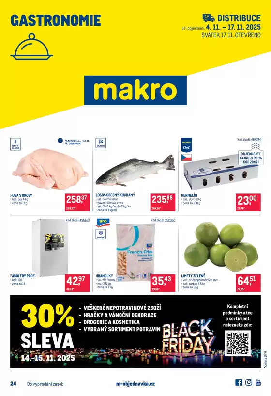 Makro katalog v Hlučín | Gastronomie distribuce | 2025-11-04T00:00:00.000Z - 2025-11-17T00:00:00.000Z
