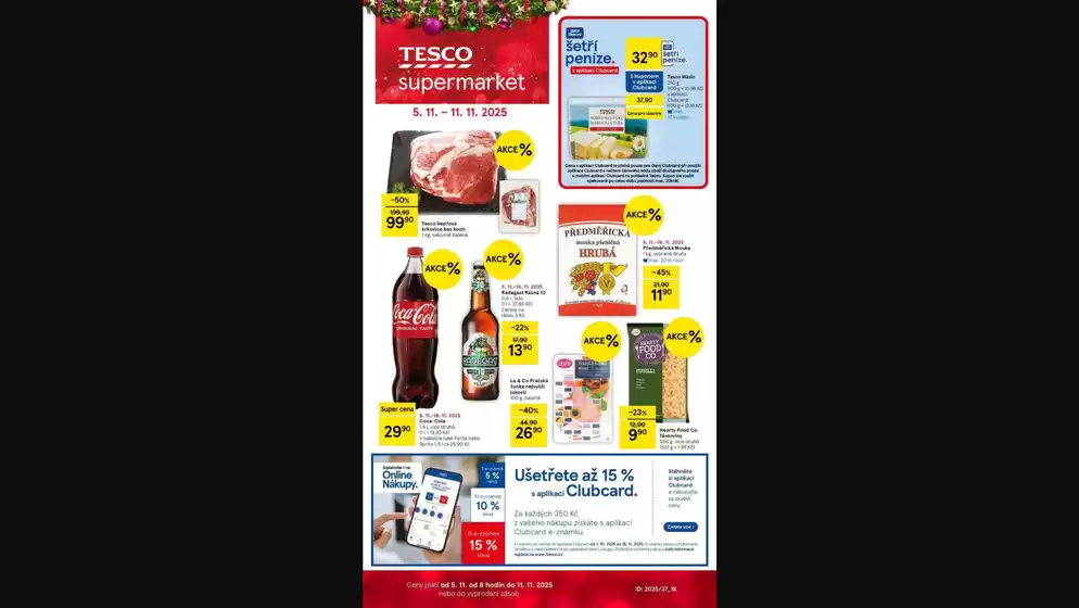 Tesco katalog | katalogy super Tesco | 2025-11-05T00:00:00.000Z - 2025-11-11T00:00:00.000Z