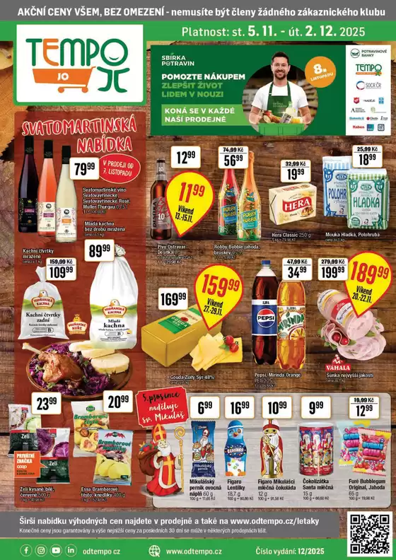 TEMPO katalog v Plzeň | Leták JO 5.11. - 2.12.2025 | 2025-11-05T00:00:00.000Z - 2025-12-02T00:00:00.000Z