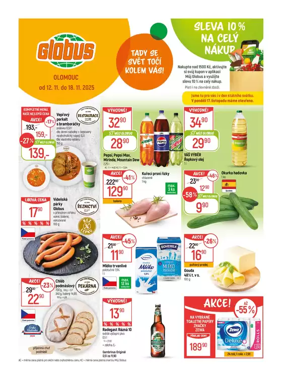 Globus katalog | Ušetřete nyní s našimi nabídkami | 2025-11-12T00:00:00.000Z - 2025-11-18T00:00:00.000Z