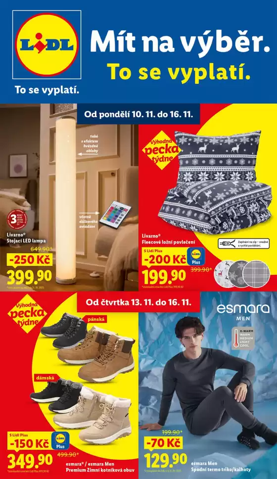 Lidl katalog | Aktuální výhodné nabídky a slevy | 2025-11-06T00:00:00.000Z - 2025-11-16T00:00:00.000Z