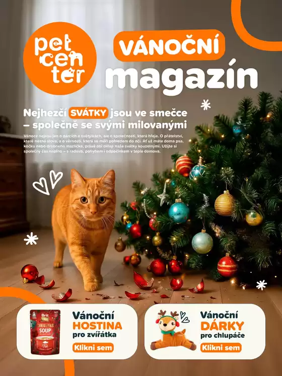 Pet Center katalog v Prostějov | Vánoční 2025 | 2025-11-07T00:00:00.000Z - 2025-12-25T00:00:00.000Z