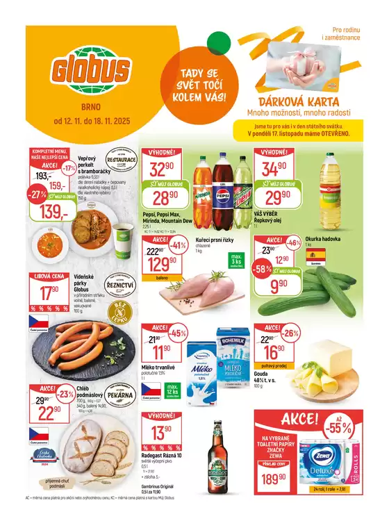 Globus katalog v Praha | Atraktivní speciální nabídky pro všechny | 2025-11-12T00:00:00.000Z - 2025-11-18T00:00:00.000Z