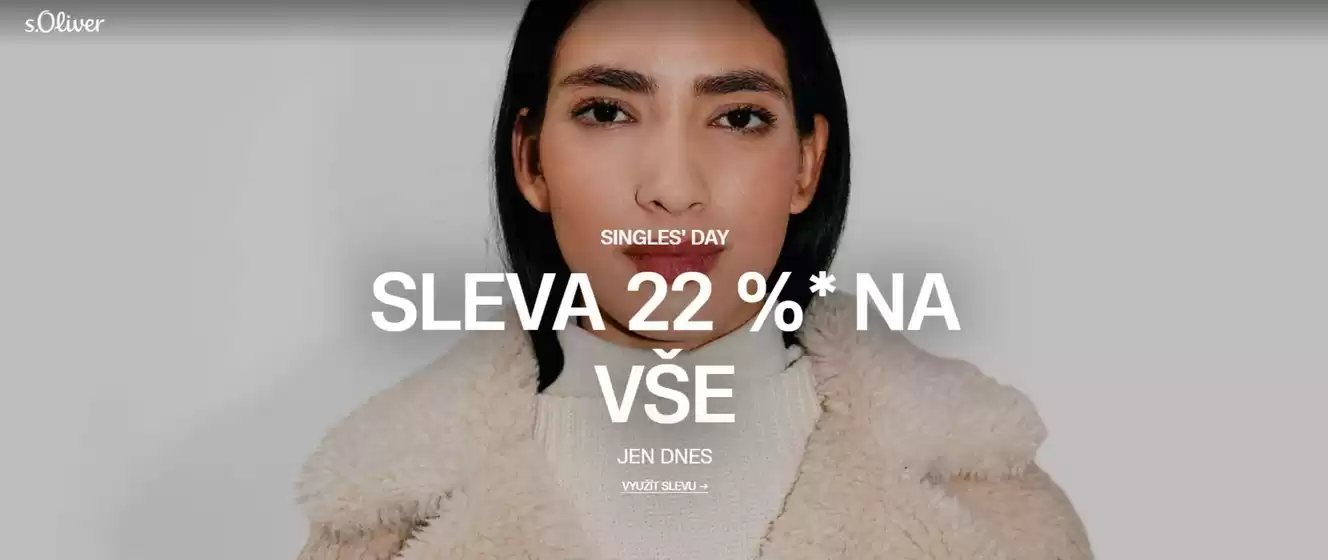S.Oliver katalog v Praha | Singles' Day | 2025-11-11T00:00:00.000Z - 2025-11-11T00:00:00.000Z