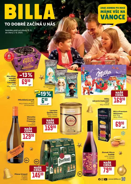 Billa katalog v Strakonice | Billa Katalog: Vánoční nabídka | 2025-11-12T00:00:00.000Z - 2025-12-02T00:00:00.000Z