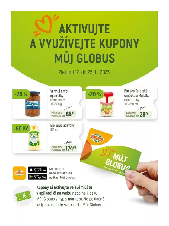 Globus katalog v Bučovice | Objevte atraktivní nabídky | 2025-11-19T00:00:00.000Z - 2025-11-25T00:00:00.000Z