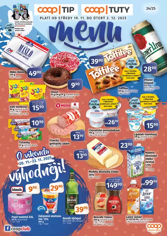 Coop katalog v Kroměříž | Exkluzivní nabídky pro naše zákazníky | 2025-11-19T00:00:00.000Z - 2025-12-02T00:00:00.000Z