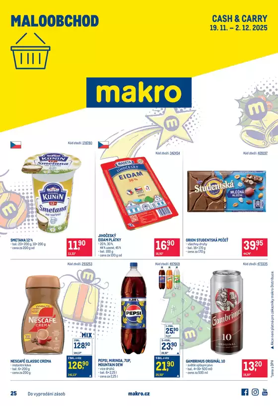 Makro katalog v Kroměříž | Maloobchod | 2025-11-19T00:00:00.000Z - 2025-12-02T00:00:00.000Z