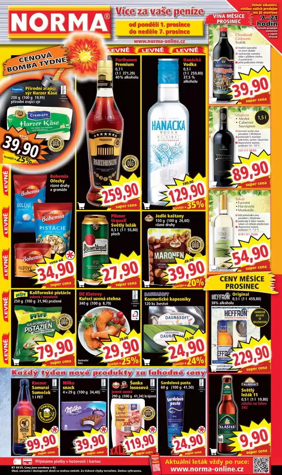 Norma katalog v Vsetín | Nové nabídky k objevování | 2025-12-01T00:00:00.000Z - 2025-12-07T00:00:00.000Z