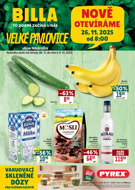 Billa katalog v Olomouc | Billa Speciál: Velké Pavlovice | 2025-11-05T00:00:00.000Z - 2026-01-27T00:00:00.000Z