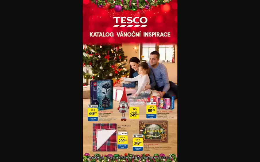Tesco katalog v Olomouc | katalogy super Tesco | 2025-11-25T00:00:00.000Z - 2025-12-24T00:00:00.000Z