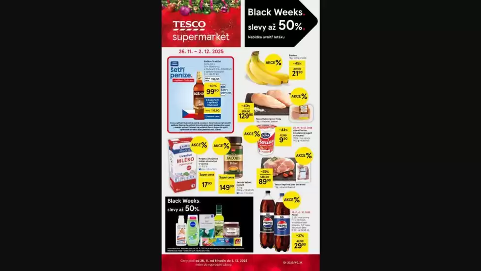 Tesco katalog v Olomouc | Top nabídky a slevy | 2025-11-26T00:00:00.000Z - 2025-12-02T00:00:00.000Z
