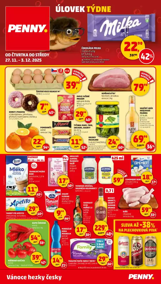 Penny Market katalog v Olomouc | Aktuální speciální akce | 2025-11-27T00:00:00.000Z - 2025-12-03T00:00:00.000Z