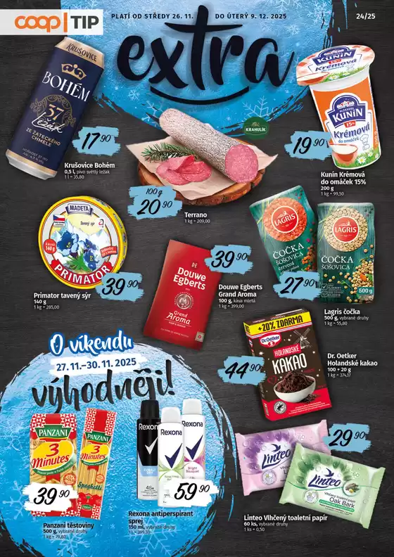 Coop katalog v Brno | Top nabídky pro šetrné zákazníky | 2025-11-26T00:00:00.000Z - 2025-12-09T00:00:00.000Z