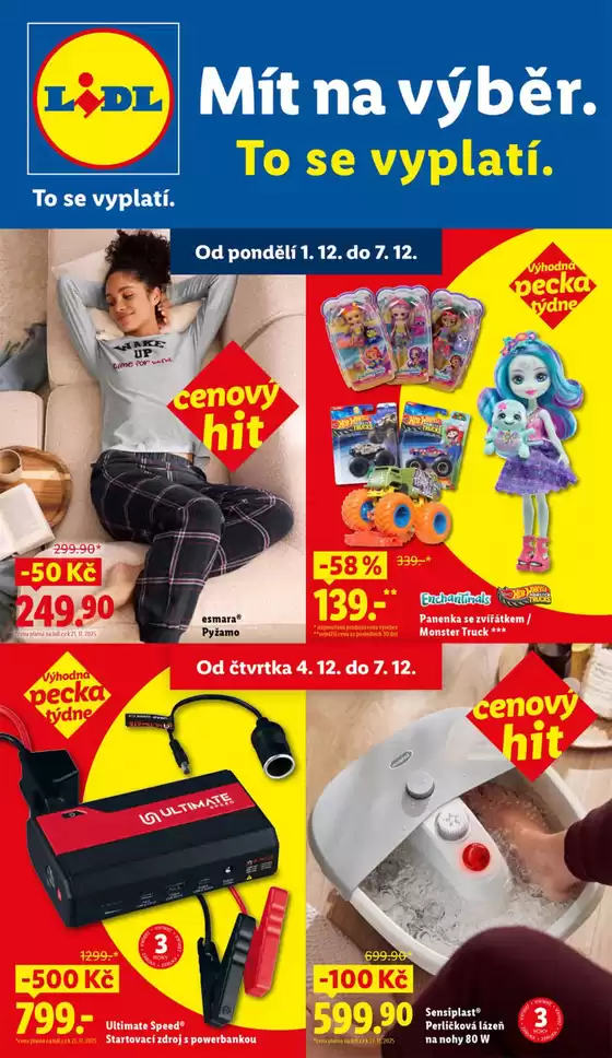 Lidl katalog v Jihlava | Nové nabídky k objevování | 2025-11-27T00:00:00.000Z - 2025-12-07T00:00:00.000Z