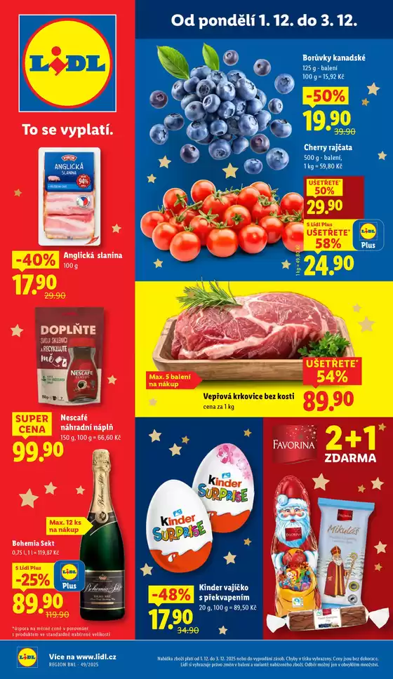 Lidl katalog v Jihlava | Top nabídky pro všechny zákazníky | 2025-11-27T00:00:00.000Z - 2025-12-07T00:00:00.000Z