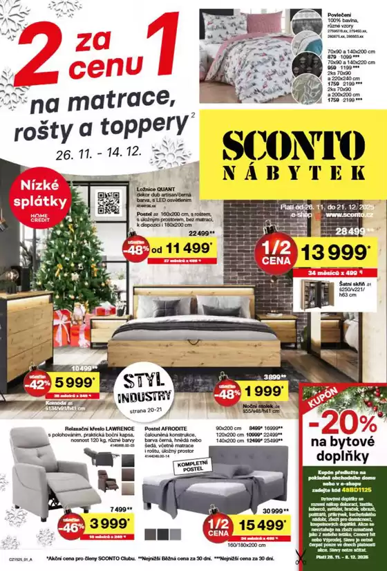 Sconto katalog v Brno | AKTUÁLNÍ LETÁK SCONTO | 2025-12-02T00:00:00.000Z - 2025-12-21T00:00:00.000Z